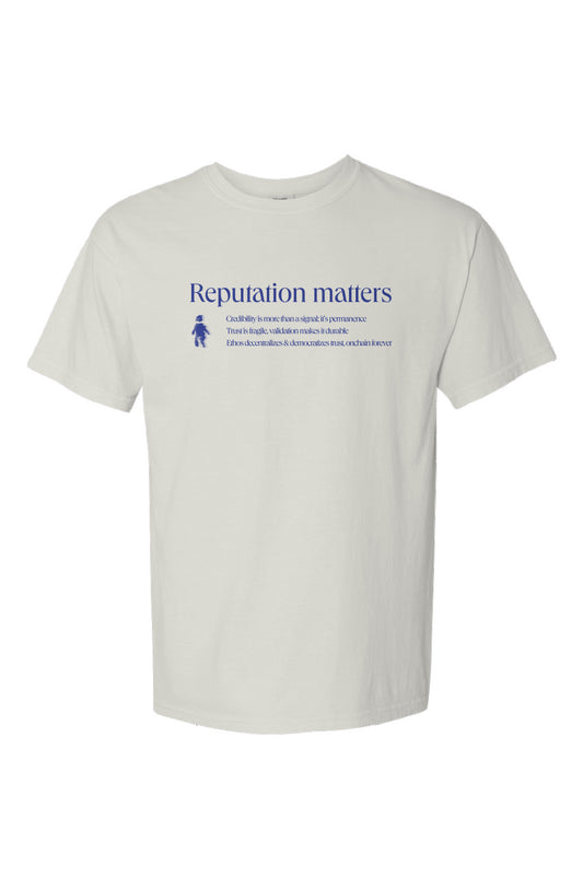 Reputation Matters Heavyweight Tee